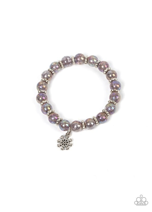 Starlet Shimmer-Snowflake Bracelet