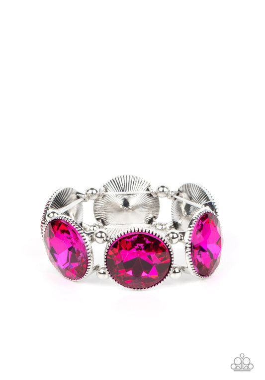 Powerhouse Hustle-Pink Bracelet