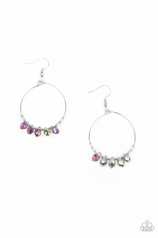 Holographic Hoops-Multi Earring