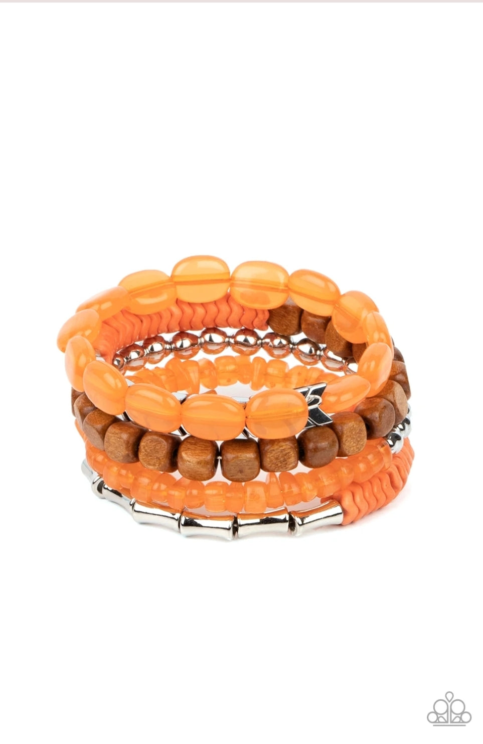 Outdoor Retreat-Orange Bracelet