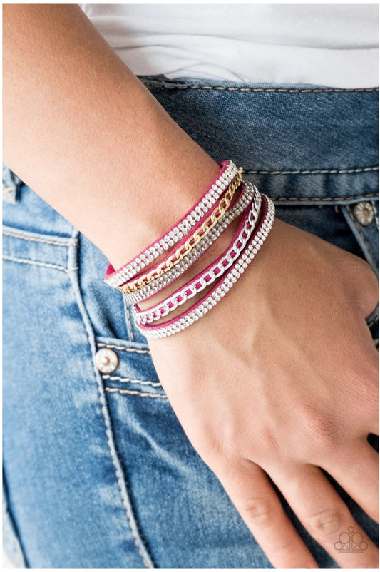 Fashion Fiend-Pink Urban Bracelet