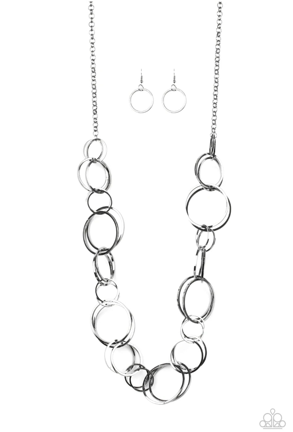 Natural-Born RINGLEADER-Black Necklace
