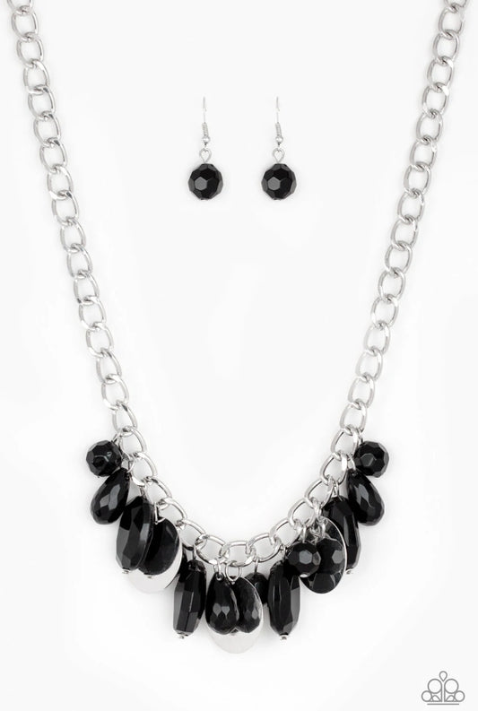 Treasure Shore-Black Necklace