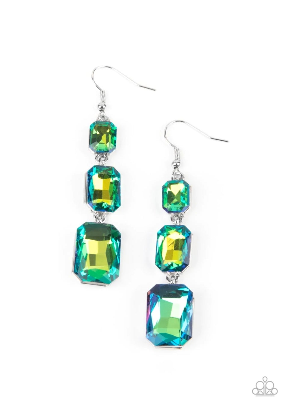 Cosmic Red Carpet-Green Earring