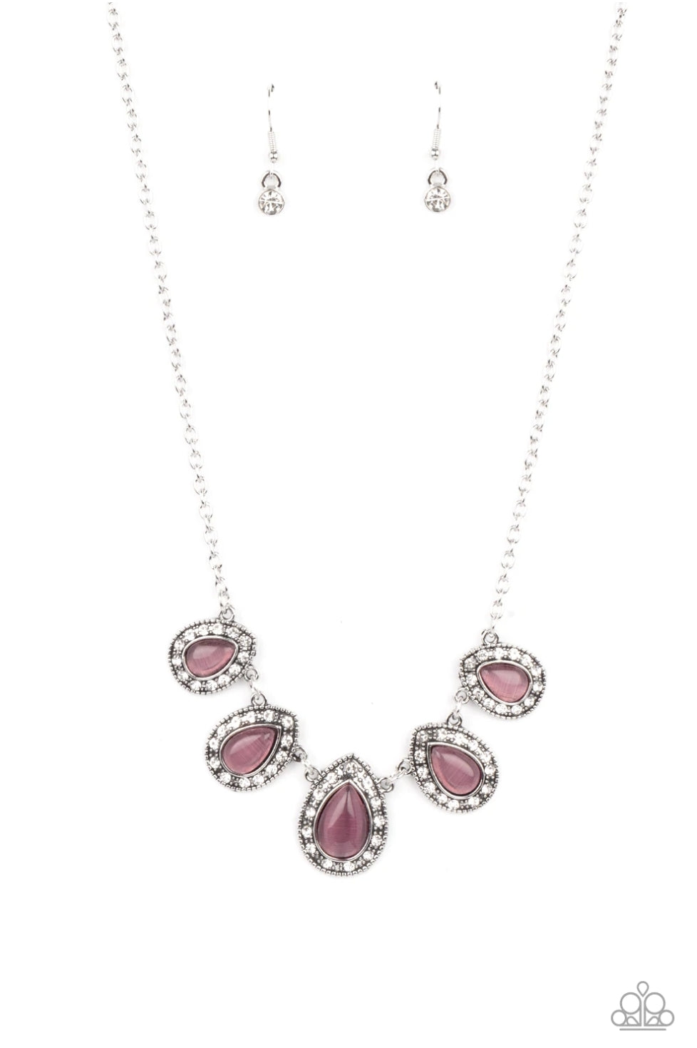 Everlasting Enchantment-Purple Necklace