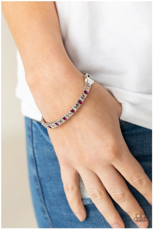Toast to Twinkle-Pink Bracelet