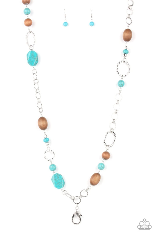 Prairie Reserve-Blue Lanyard