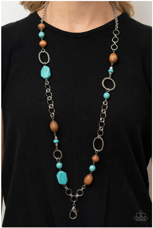 Prairie Reserve-Blue Lanyard