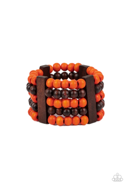 Caribbean Catwalk-Orange