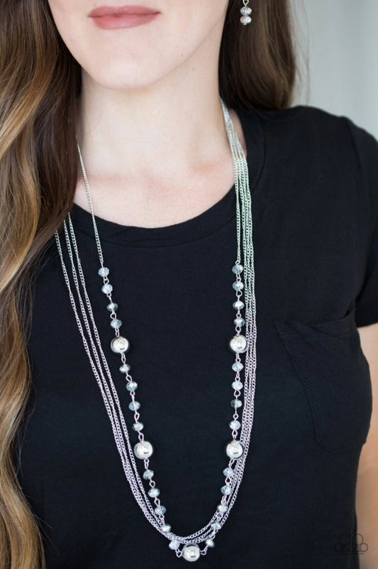 High Standards-Silver Necklace