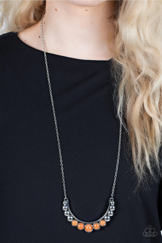 Horseshoe Bend-Orange Necklace