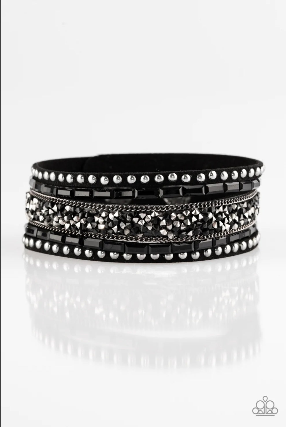 Rhinestone Rocker - Black