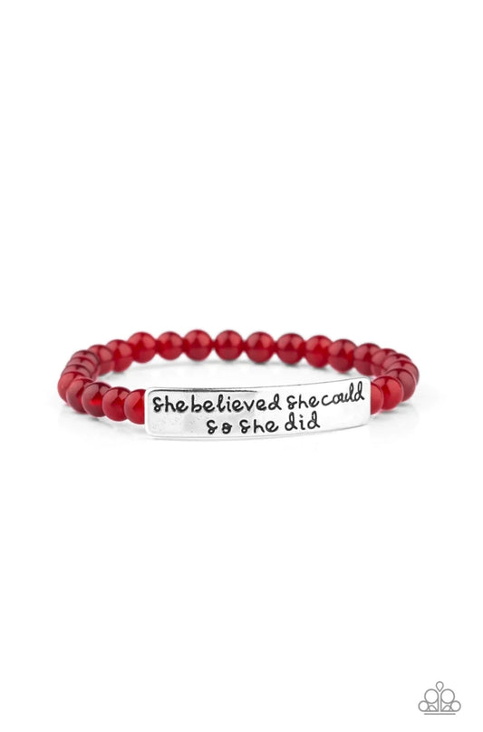 So She Did - Red