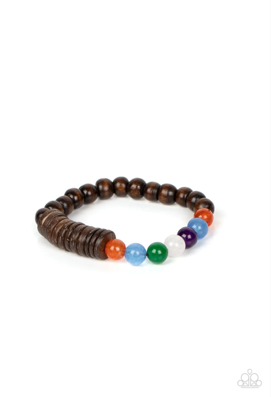 Tropical Kaleidscope - Brown