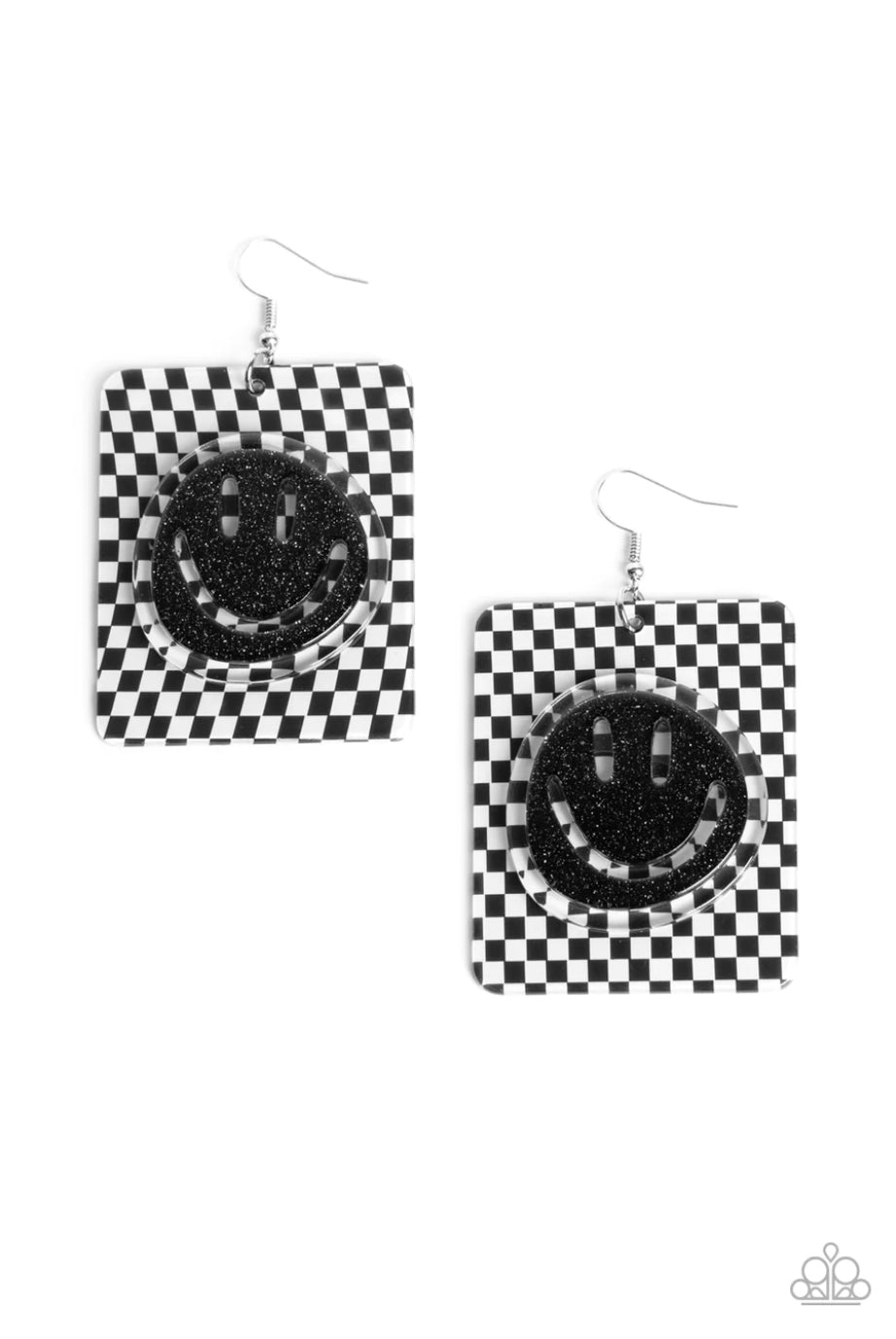 Cheeky Checkerboard - Black
