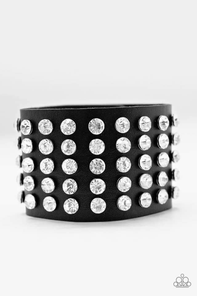 Mama Said Knock You Out-Black Bracelet
